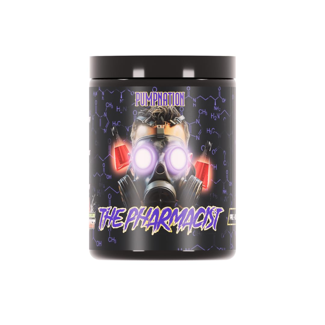 Pump Nation The Pharmacist Pre Workout 600g Watermelon  Burst
