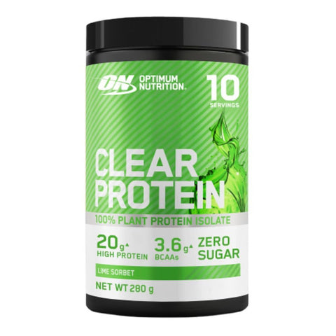 Optimum Nutrition Clear Protein 100% Plant Protein 280g Lime Sorbet