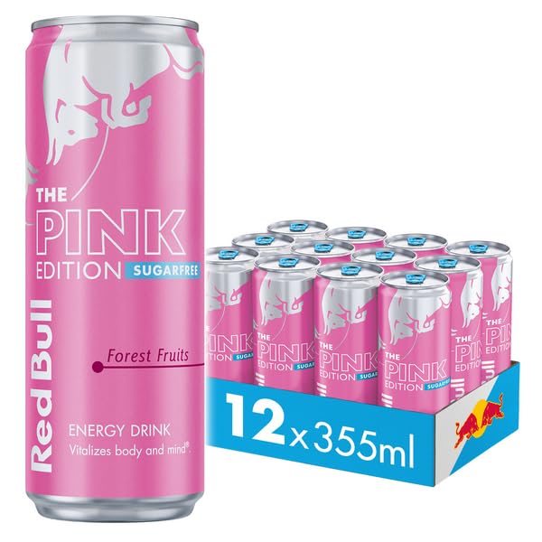 Red Bull Sugar Free 12x355ml Forest Fruits