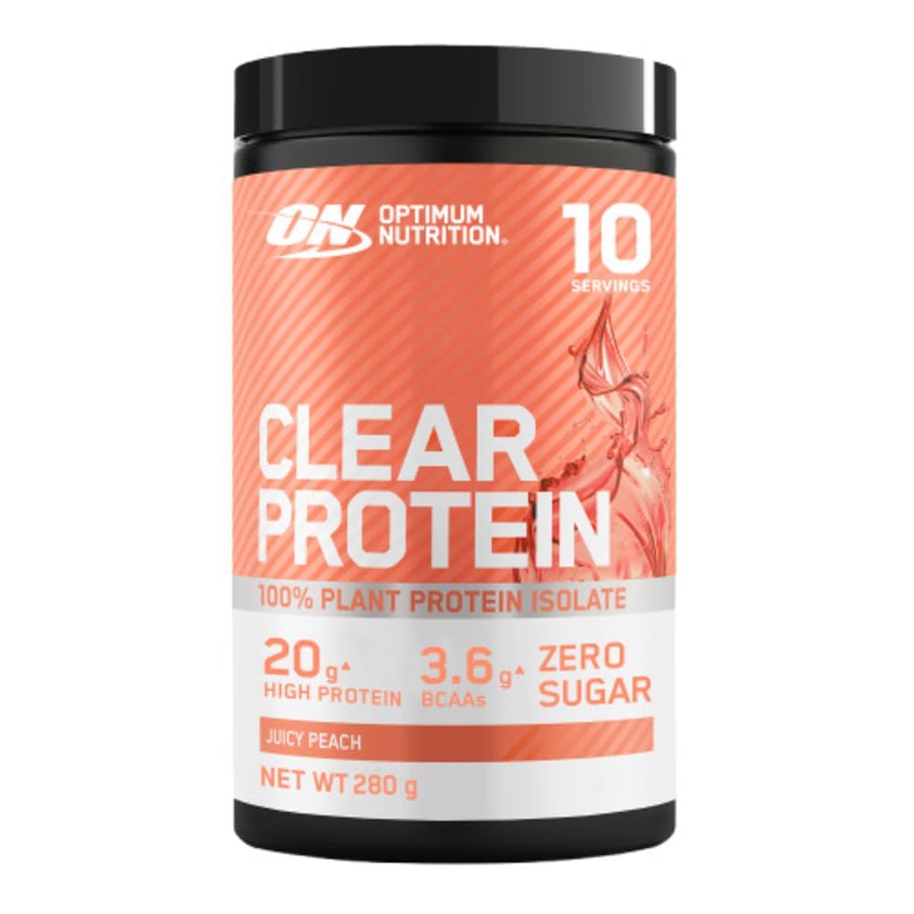 Optimum Nutrition Clear Protein 100% Plant Protein 280g Juicy Peach — Optimum Nutrition — image 1