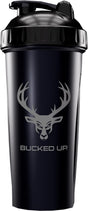 Bucked Up Perfect Shaker 28oz 795ml Black / Grey