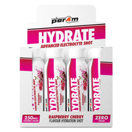 Per4m Hydrate Advanced Electrolyte Shot 12x100ml Raspberry Cherry