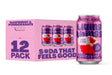 Living Things Prebiotic Soda 12x330ml Raspberry & Pomegranate Soda