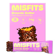 Misfits Plant-Based Protein Bar 15x50g Brownie Batter