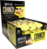 Warrior Crunch Bars 12x64g Banoffee Pie