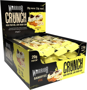 Warrior Crunch Bars 12x64g Banoffee Pie