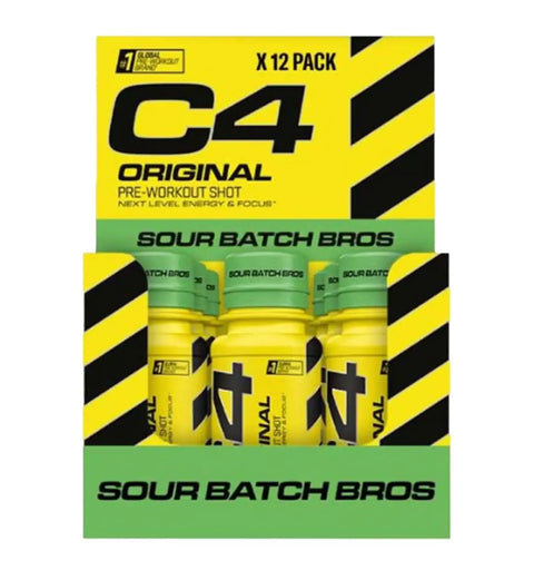 Cellucor C4 Energy Shot 12x60ml Sour Batch Bros