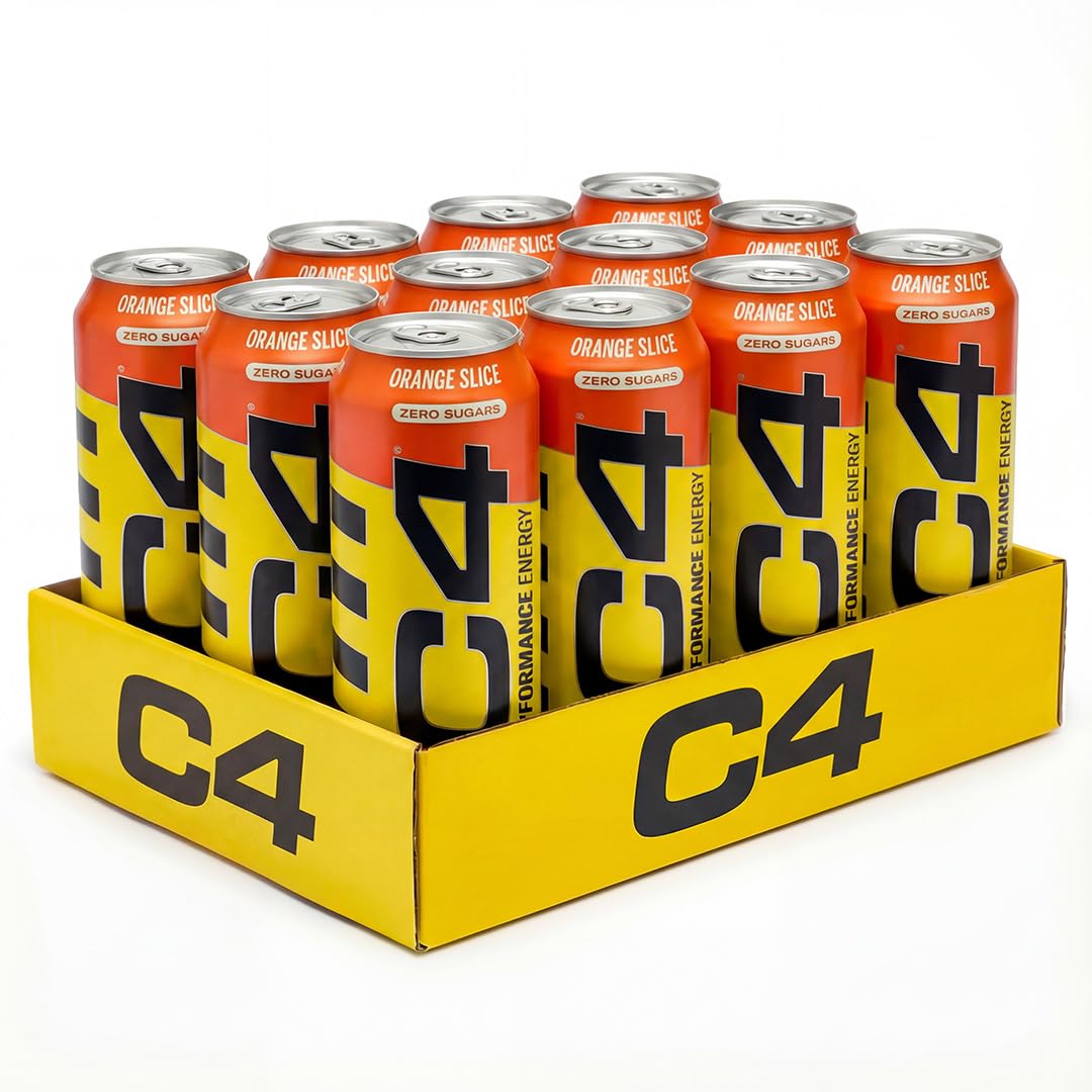 Cellucor C4 Performance Energy Carbonated RTD 12x500ml Orange Slice