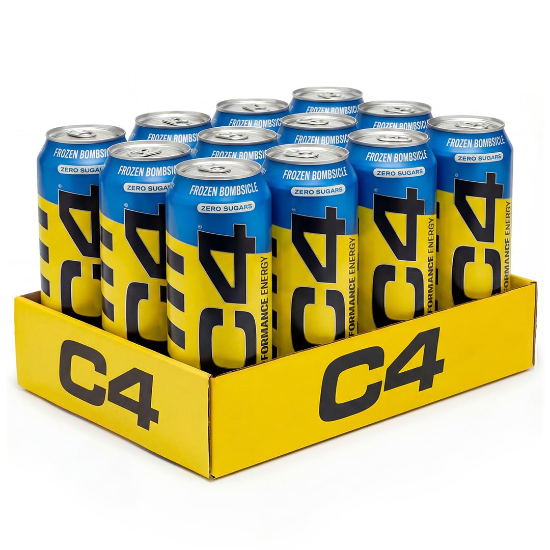 Cellucor C4 Performance Energy Carbonated RTD 12x500ml Frozen Bombsicle