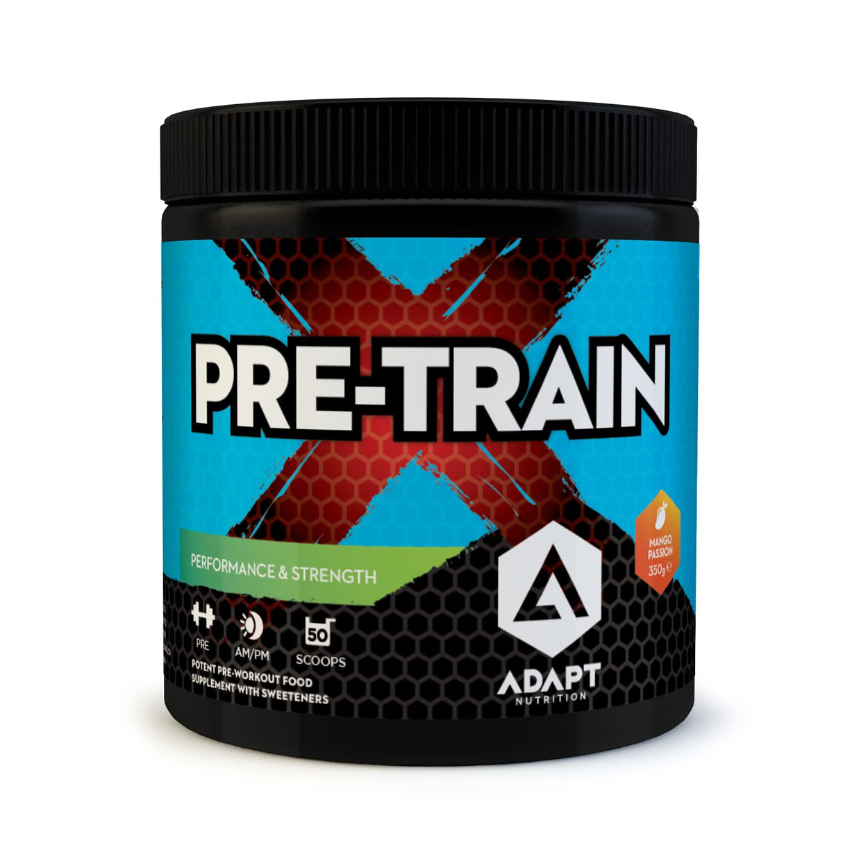Adapt Nutrition PreTRAINx 350g Mango Passion