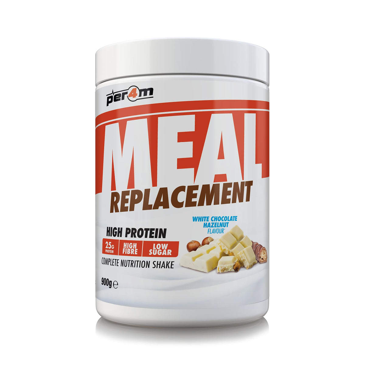 Per4m Meal Replacement  900g White Chocolate Hazelnut