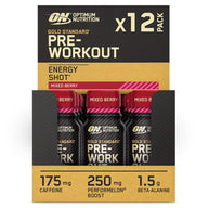 Optimum Nutrition Gold Standard Pre-Workout Shot 12x60ml Mixed Berry