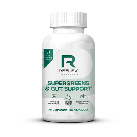 Reflex Nutrition Supergreens & Gut Support 90 Veg Caps