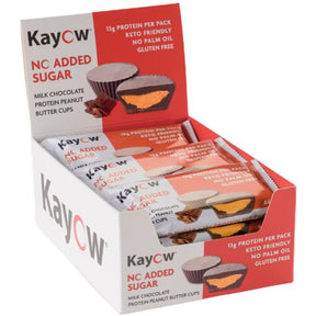 Kayow Nutrition Peanut Butter Cups 12x44g Milk Chocolate
