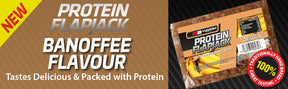 Vyomax Nutrition Protein Flapjacks 12x100g Banoffee