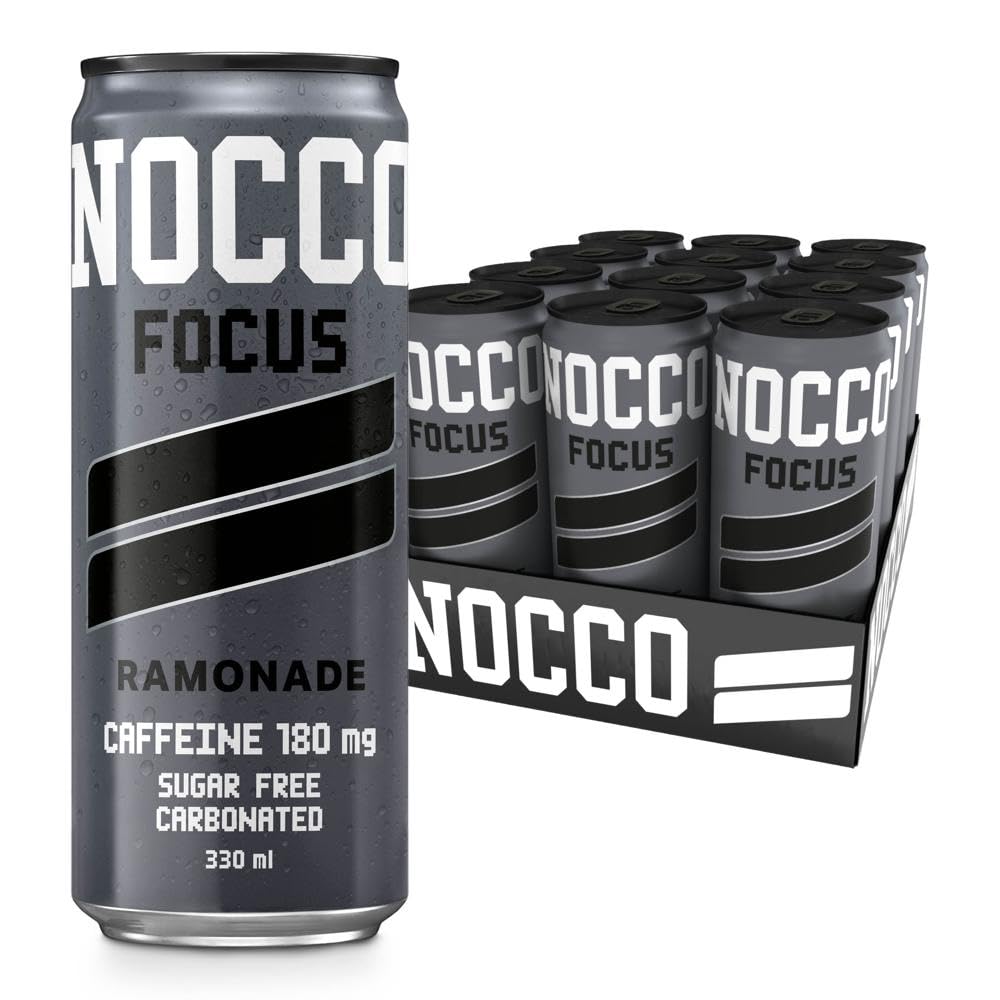 NOCCO Focus 12x330ml Ramonade