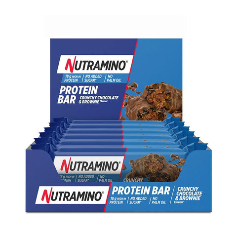 Nutramino Protein Bar 12x55g Chocolate Brownie