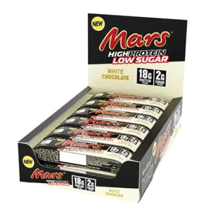 Mars Hi Protein Low Sugar Bar 12x57g White Chocolate