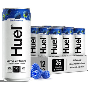 HUEL Daily A-Z Vitamins 12x330ml Blue Raspberry
