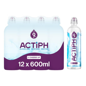 Actiph Alkaline Ionised Water 12x600ml — Actiph — image 1