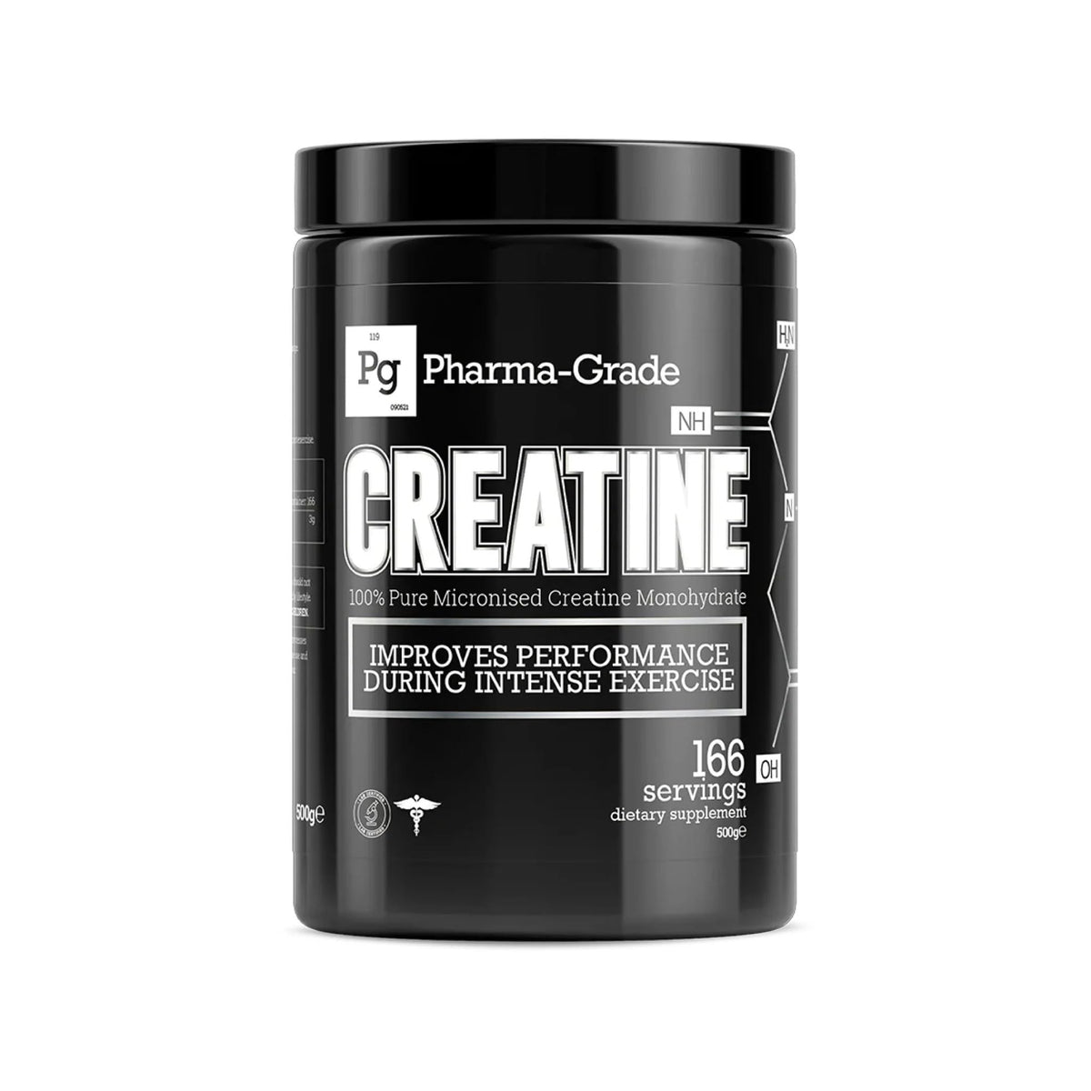Pharma Grade Creatine 500g Unflavoured