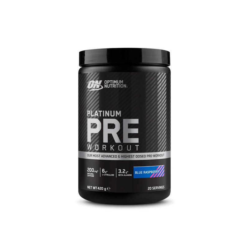 Optimum Nutrition Platinum Pre-Workout 420g Blue Razz