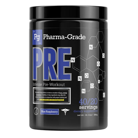 Pharma Grade PRE 380g Blue Raz