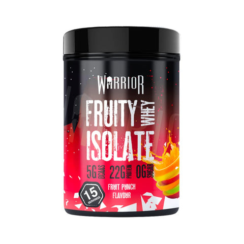 Warrior Fruity Whey Isolate 375g Fruit Punch