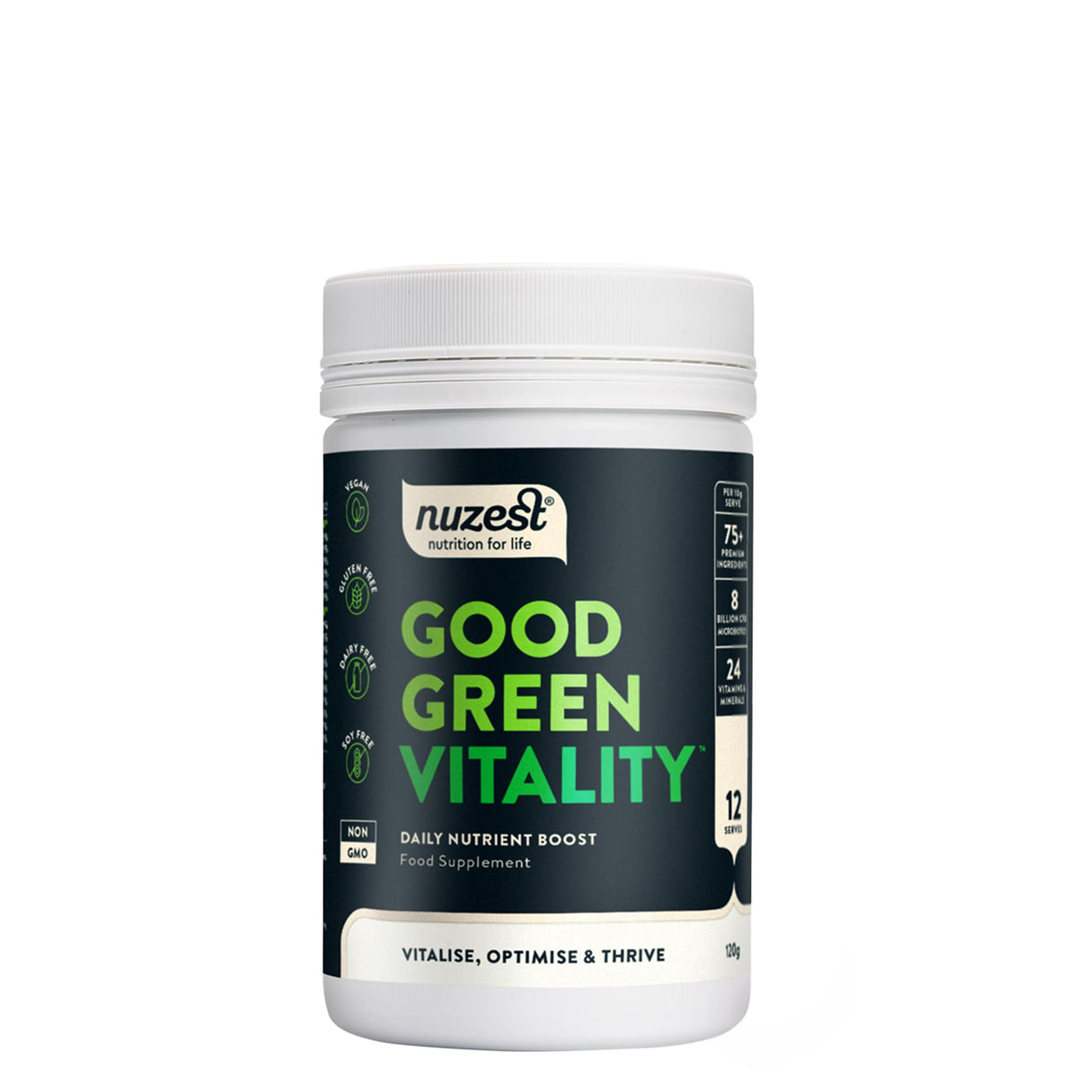 Nuzest Good Green Vitality 120g Refreshingly Natural