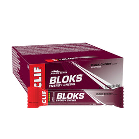 CLIF Bloks Energy Chews 18x60g Black Cherry