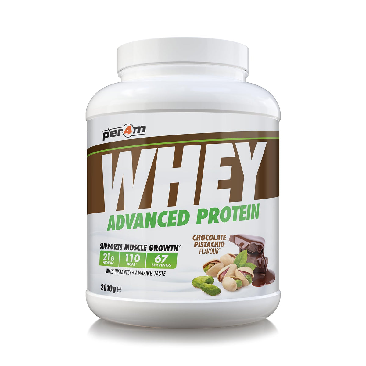 Per4m Advanced Whey Protein 2.01kg Chocolate Pistachio