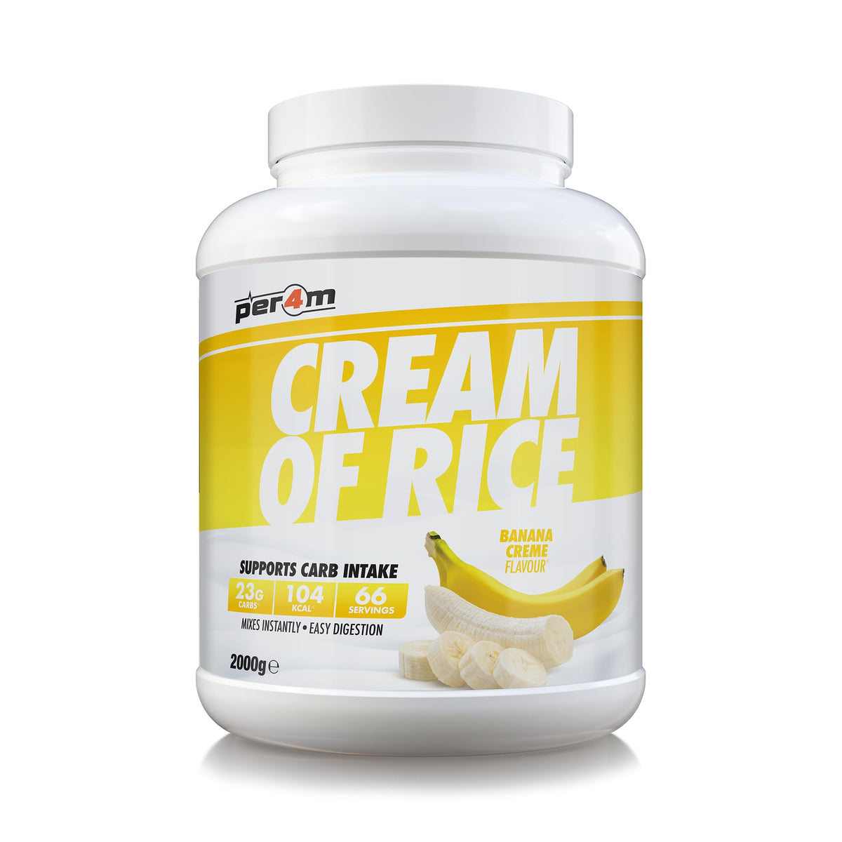 Per4m Cream of Rice 2kg Banana Cream
