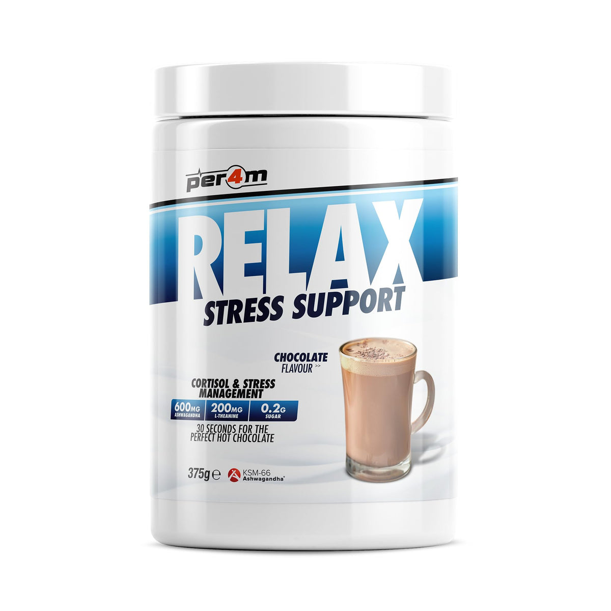 Per4m Relax Stress Support 375g Chocolate