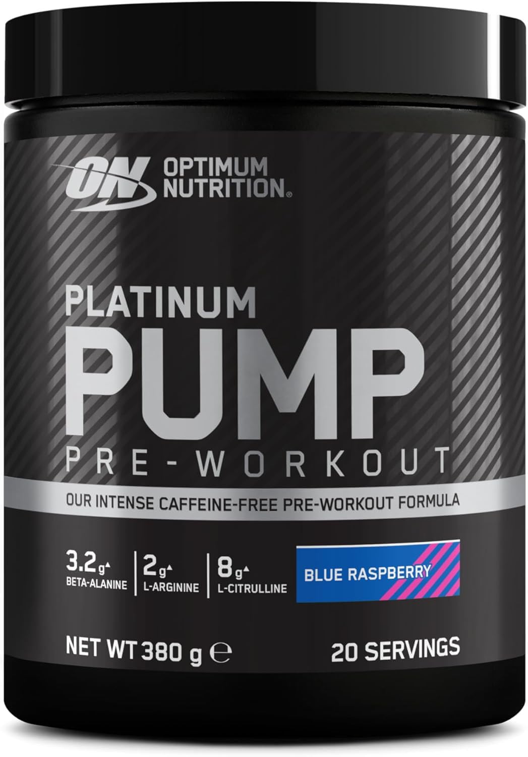 Optimum Nutrition Platinum Pump 380g Blue Razz
