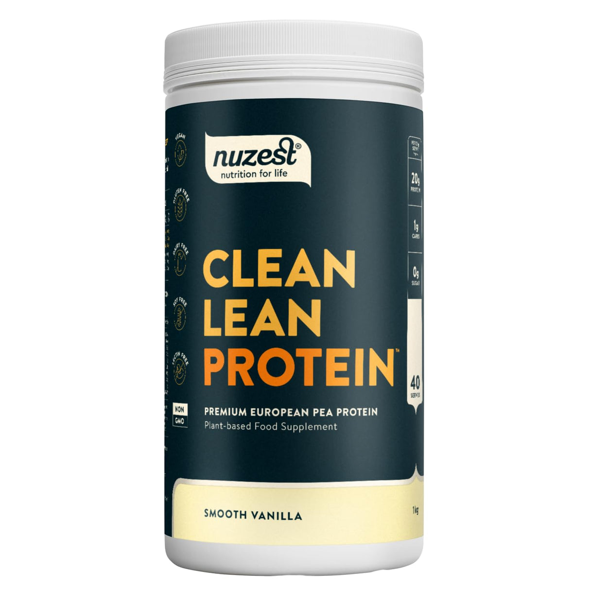 Nuzest Clean Lean Protein 1kg Smooth Vanilla
