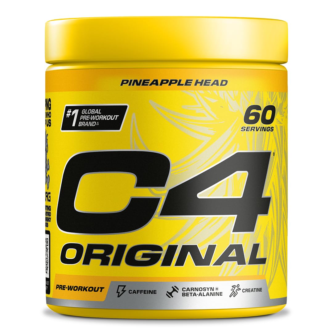 Cellucor C4 Original 60 Servings 396g Pineapple Head