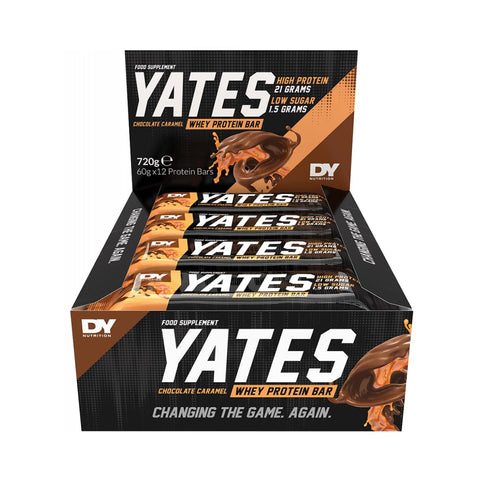 DY Nutrition Yates Protein Bar 12x60g Choc/Caramel