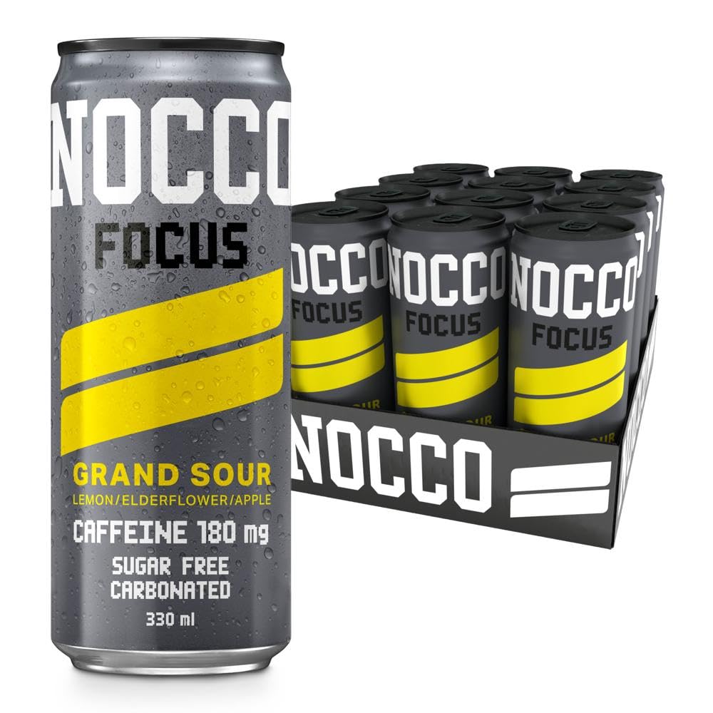 NOCCO Focus 12x330ml Grand Sour