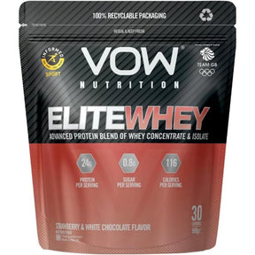 VOW Nutrition Elite Whey 900g Strawberry & White Chocolate