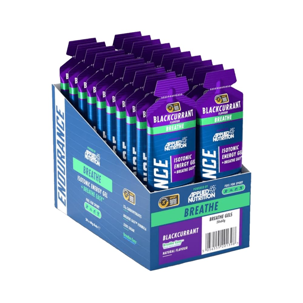 Applied Nutrition Endurance Velocity Breathe Gel 20x60g Blackcurrant