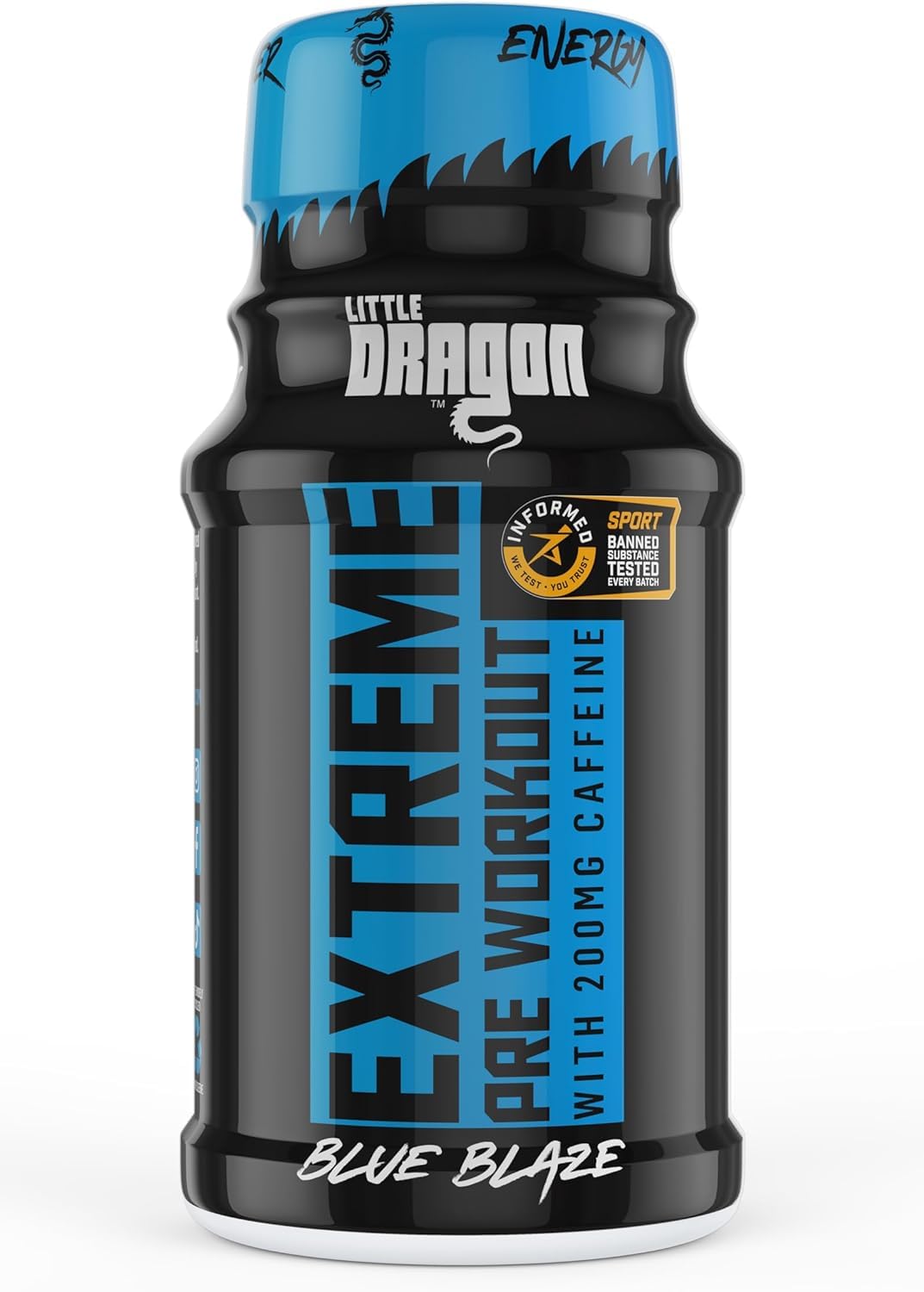 Little Dragon Extreme Pre-Workout Shot 12x60ml Blue Raspberry