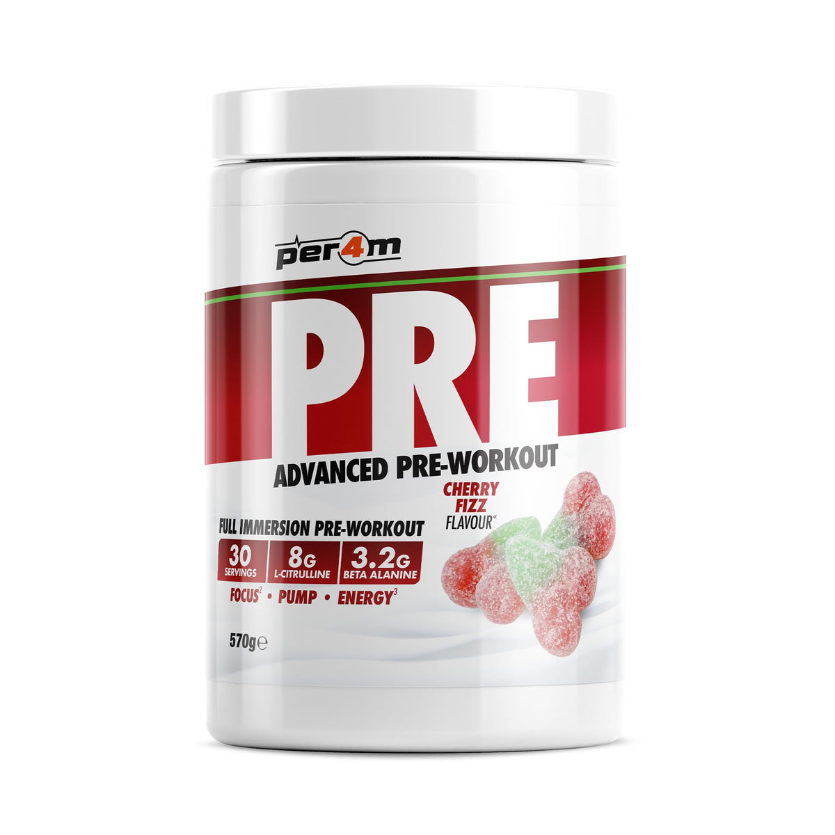 Per4m Pre 570g Cherry Fizz