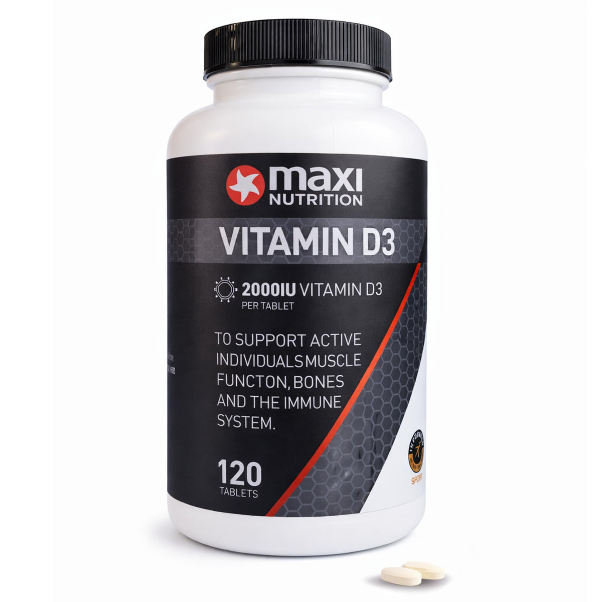 MaxiNutrition Vitamin D3 120 Caps