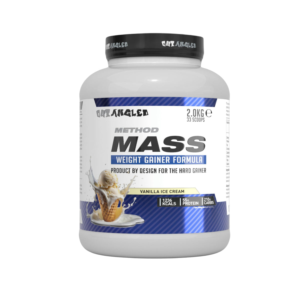 Outangled Method Mass 2kg Vanilla Ice Cream