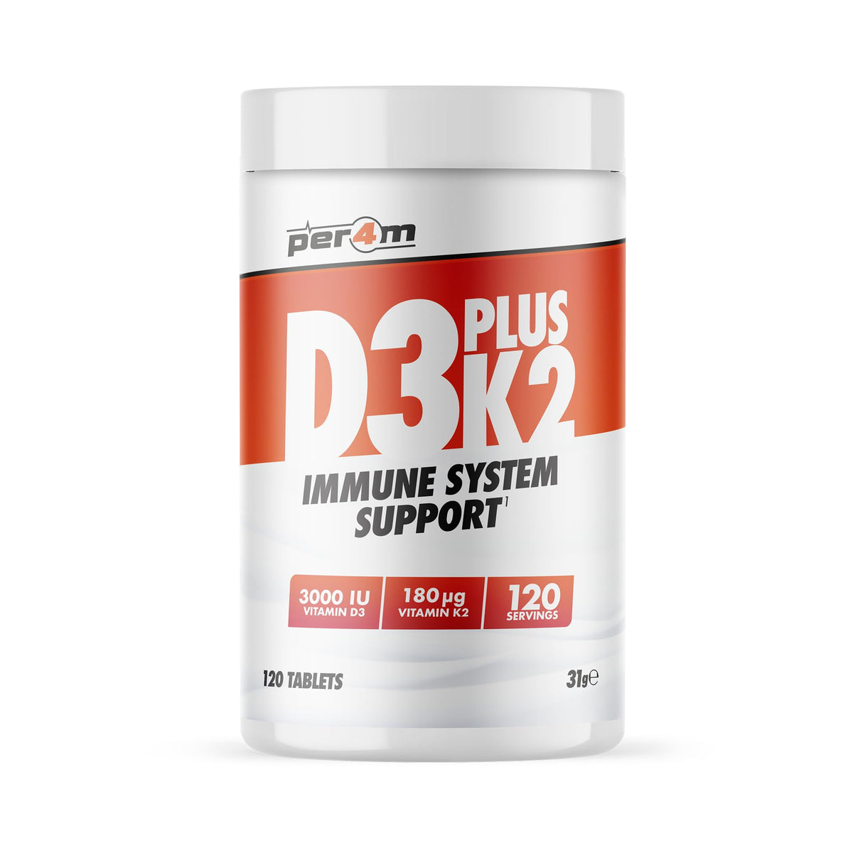 Per4m D3 Plus K2 120 Tabs