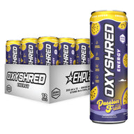 EHP Labs OxyShred Ultra Energy Drink RTD 12x355ml Passionfruit