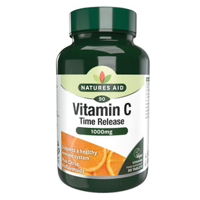 Natures Aid Vitamin C 1000mg Time Release 90 Tabs