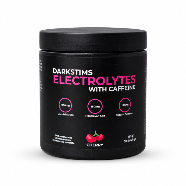 Darkstims Electrolytes with Caffeine - Cherry - 195g