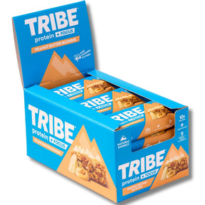 Tribe Protein + Focus Flapjack 12x60g Peanut Butter Blondie