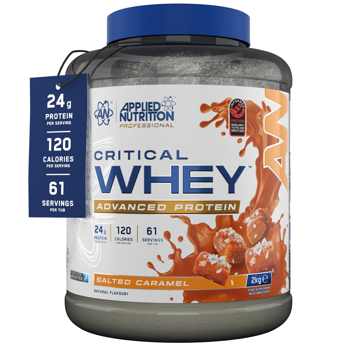 Applied Nutrition Critical Whey 2kg Salted Caramel